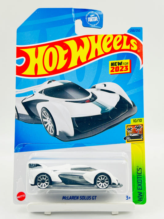 IMPORTED - HOT WHEELS -  MCLAREN SOLUS GT - ( CARD AS IN PIC ) - 6A