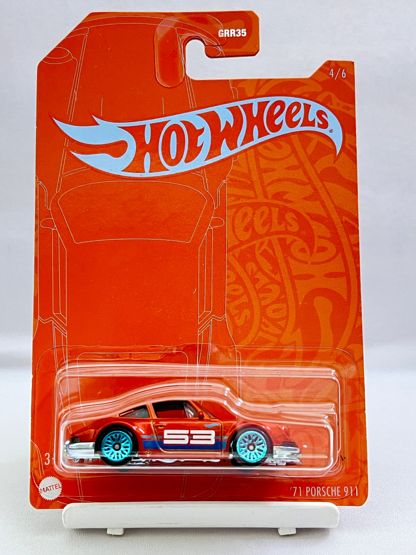 MILD BLISTER CRACK - HOT WHEELS - 71 PORSCHE 911 - 3D