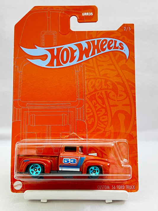 BLISTER CRACK - HOT WHEELS - CUSTOM 56 FORD TRUCK - 3D