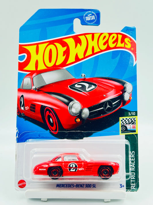 CREASED - IMPORTED - HOT WHEELS -  MERCEDES BENZ 300 SL - 4F