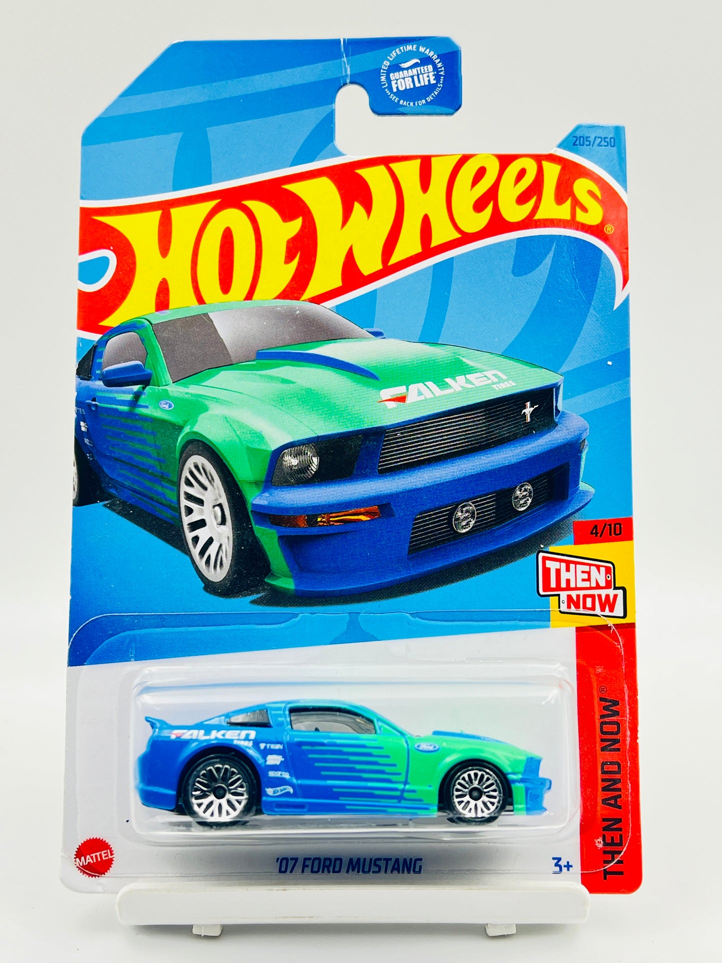 MILD HOOK CREASE - IMPORTED - HOT WHEELS -  FALKEN - 07 FORD MUSTANG - 3C