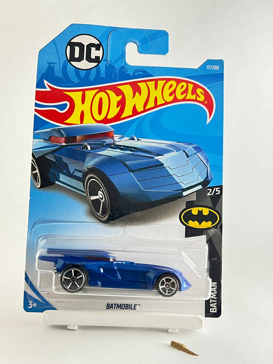 BATMOBILE - BLUE - 3A - Its Fun- Hot wheels - matchbox - diecast