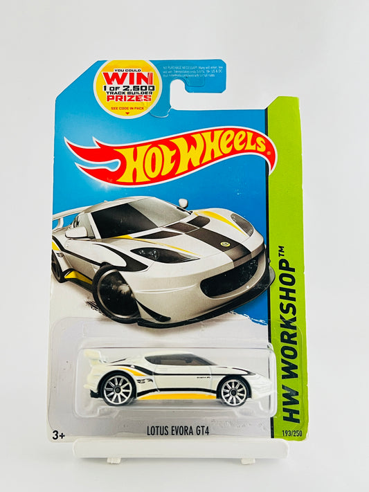 LOTUS EVORA GT4 - 3A - Its Fun- Hot wheels - matchbox - diecast