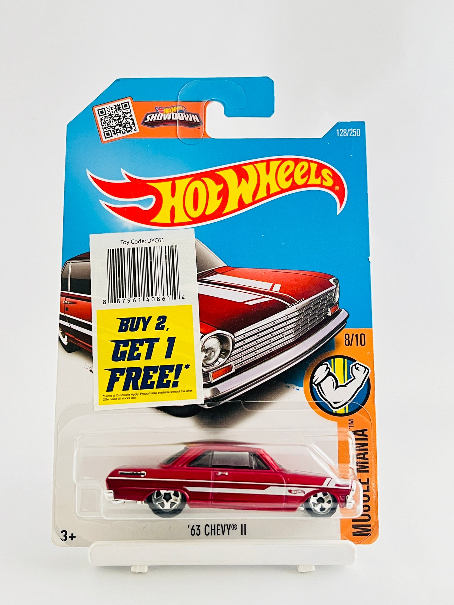 63 CHEVY II - METAL ON METAL - 3A - Its Fun- Hot wheels - matchbox - diecast
