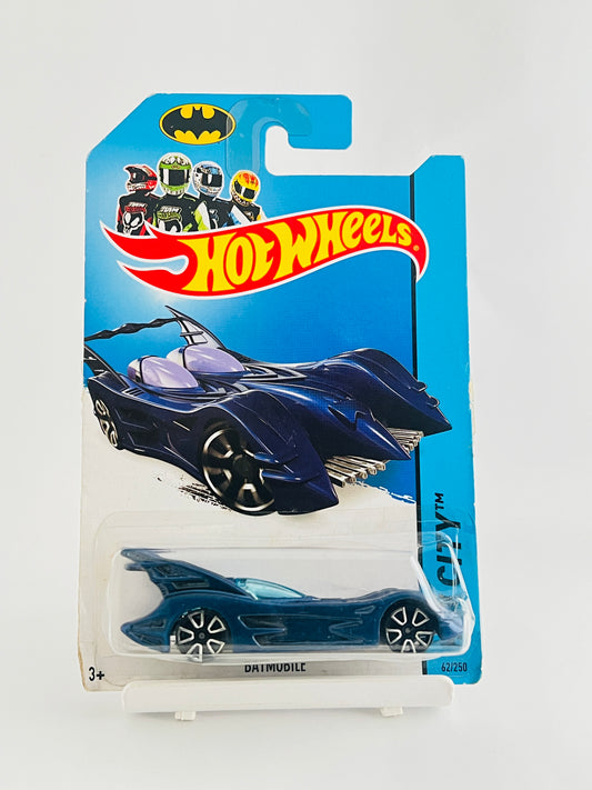 BATMOBILE - 2014 CARD - SLIGHT BEND IN BLISTER - 3A - Its Fun- Hot wheels - matchbox - diecast