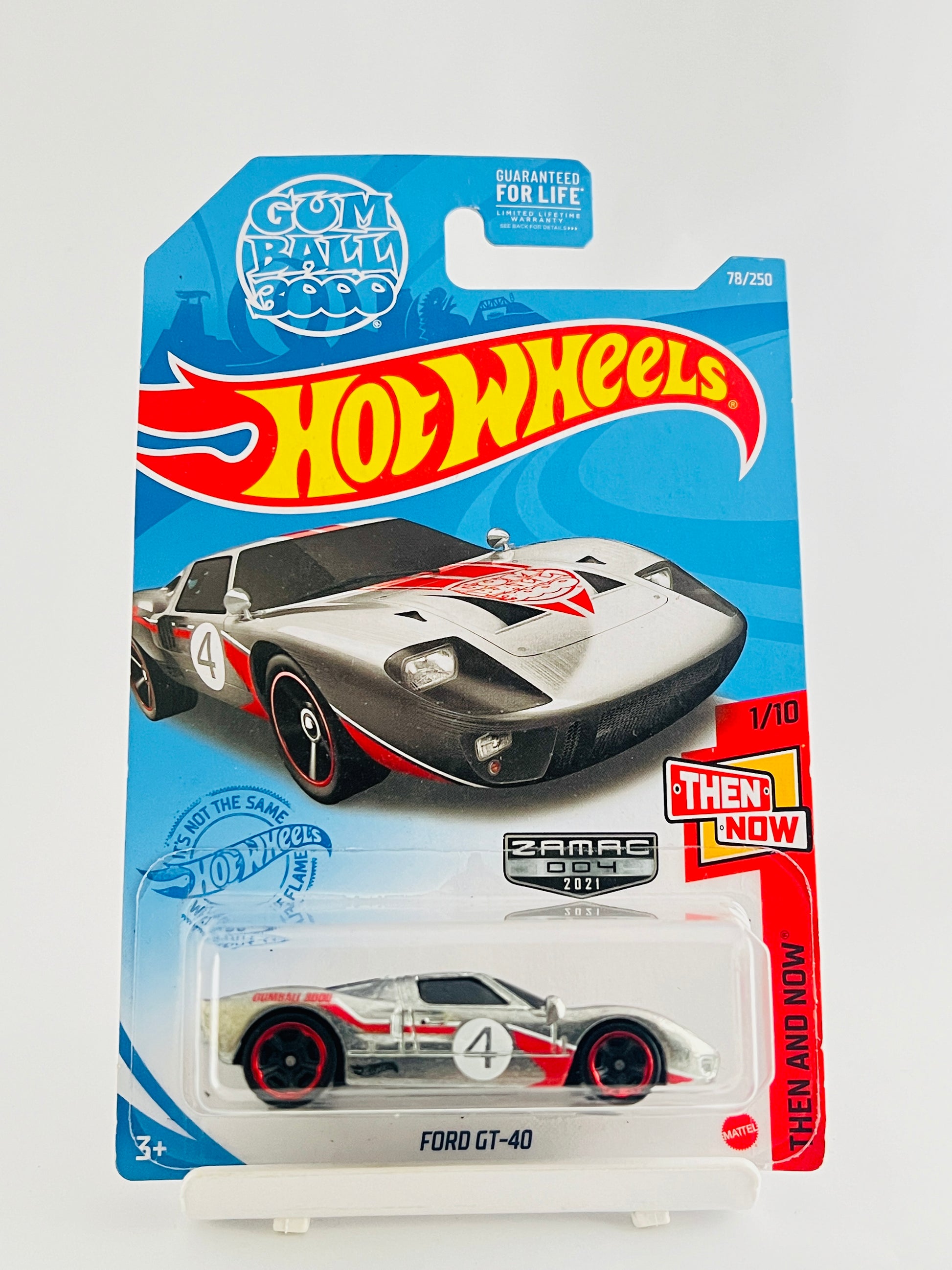 ZAMAC - FORD GT-40 - 4A - Its Fun- Hot wheels - matchbox - diecast