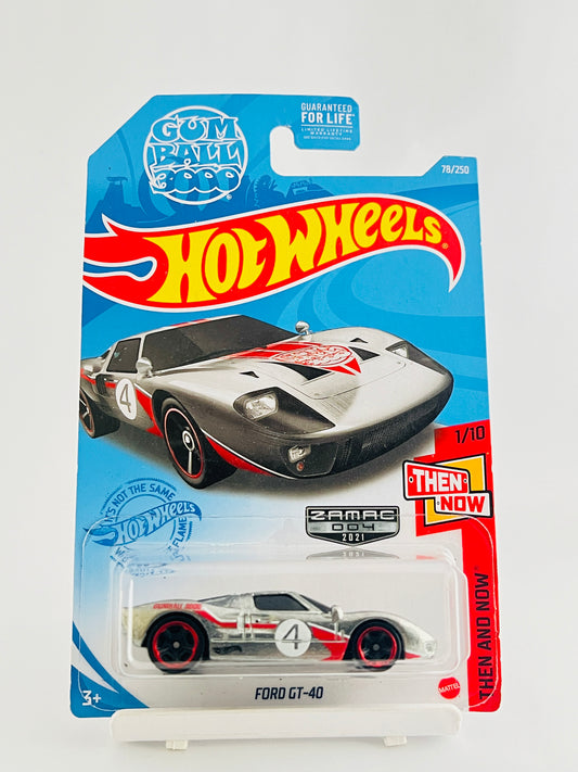 ZAMAC - FORD GT-40 - 4A - Its Fun- Hot wheels - matchbox - diecast
