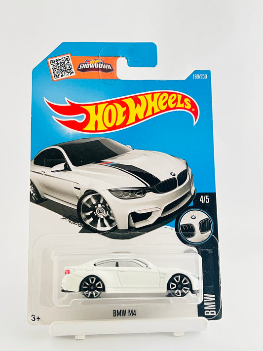 ERROR CARD - NO WINDOWS OR ROOF - BMW M4 - 4B - Its Fun- Hot wheels - matchbox - diecast