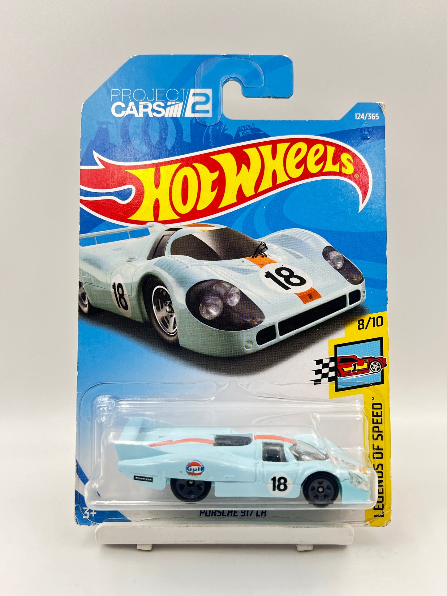 IMPORTED - HOT WHEELS -  GULF - PORSCHE 917 LH - 4B