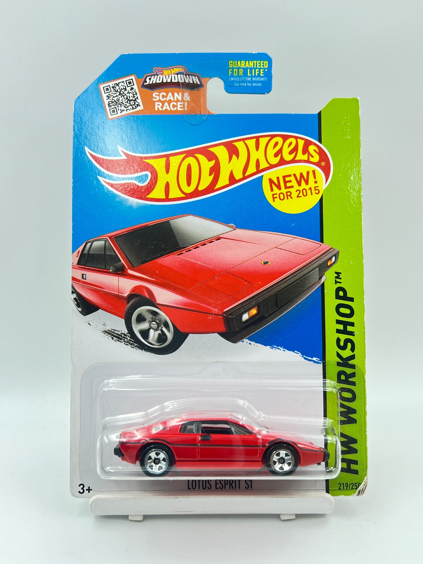 SOFT CORNERS - IMPORTED - HOT WHEELS -  LOTUS ESPRIT S1 - RED - 4B
