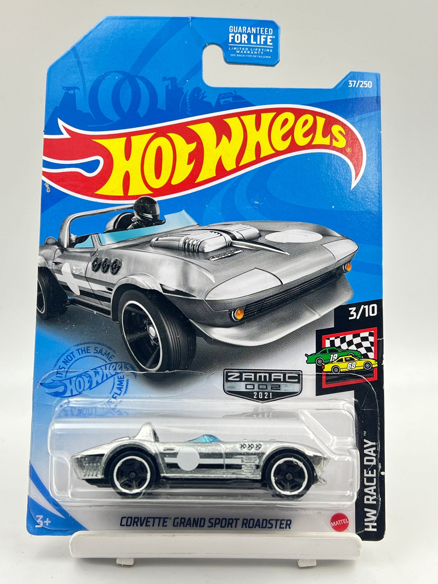IMPORTED - HOT WHEELS -  ZAMAC - CORVETTE GRAND SPORT ROADSTER - 6C