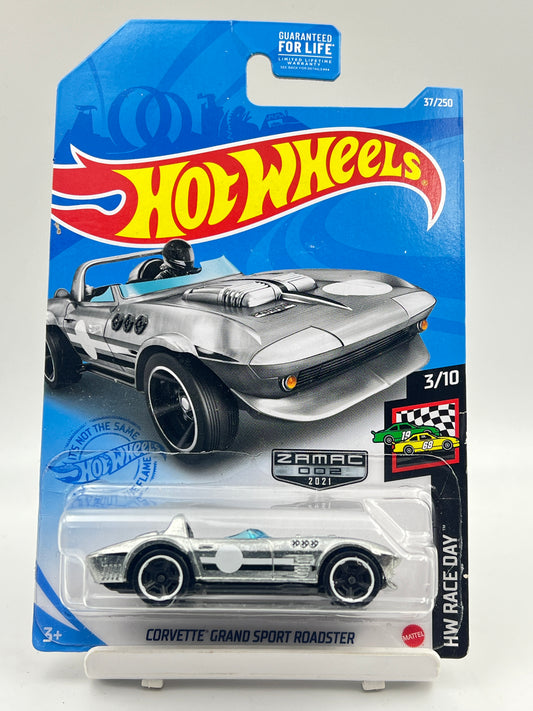 IMPORTED - HOT WHEELS -  ZAMAC - CORVETTE GRAND SPORT ROADSTER - 6C