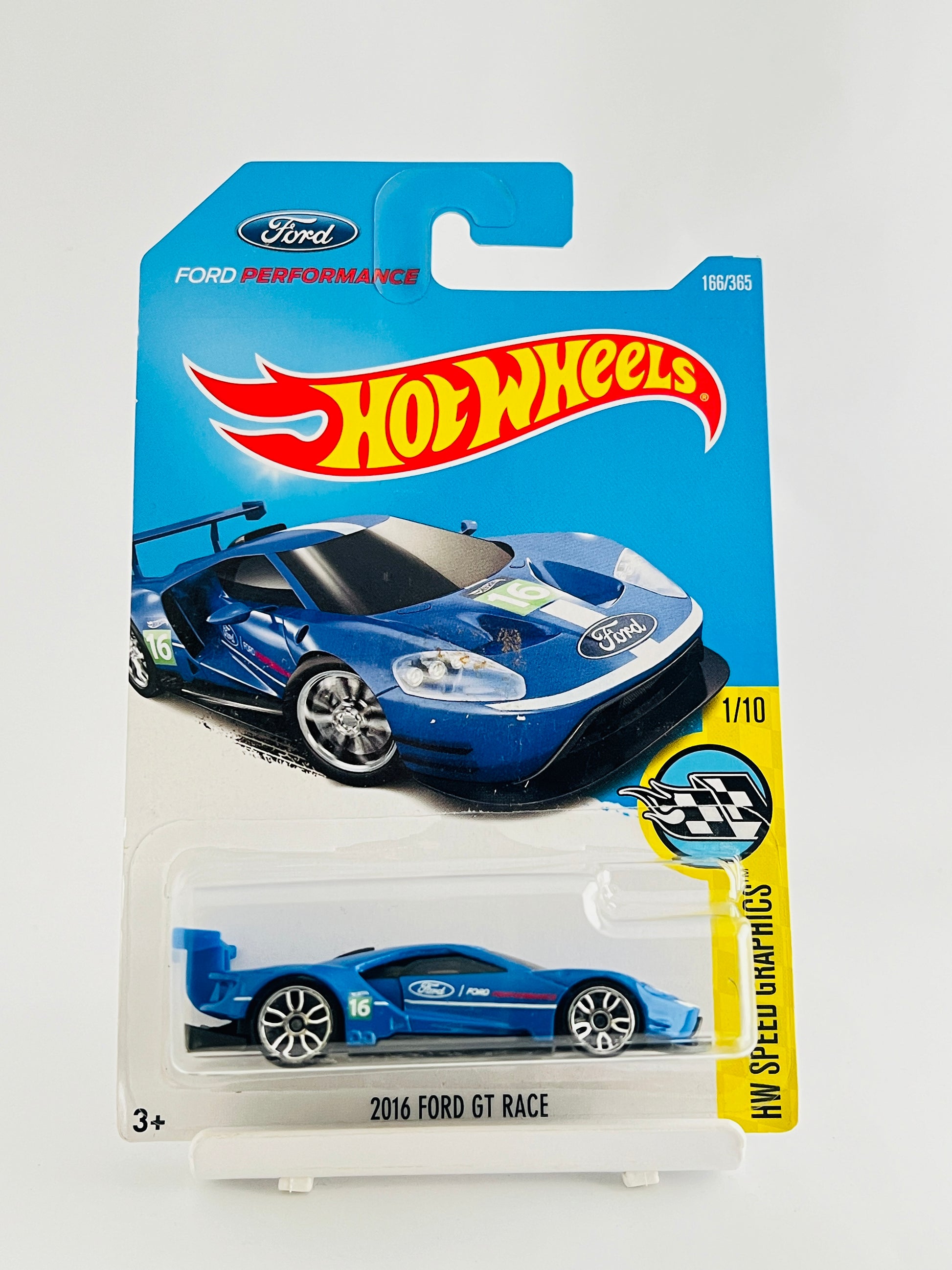 2016 FORD GT RACE - 3A - Its Fun- Hot wheels - matchbox - diecast