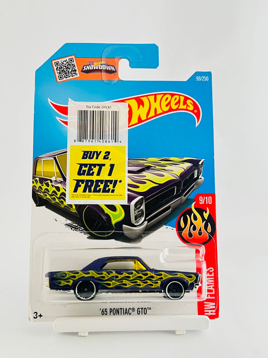 65 PONTIAC GTO - 3B - Its Fun- Hot wheels - matchbox - diecast