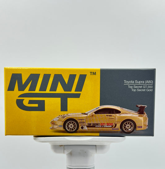 MINI GT - UNSEALED - #961 TOYOTA SUPRA (A80) TOP SECRET GT300