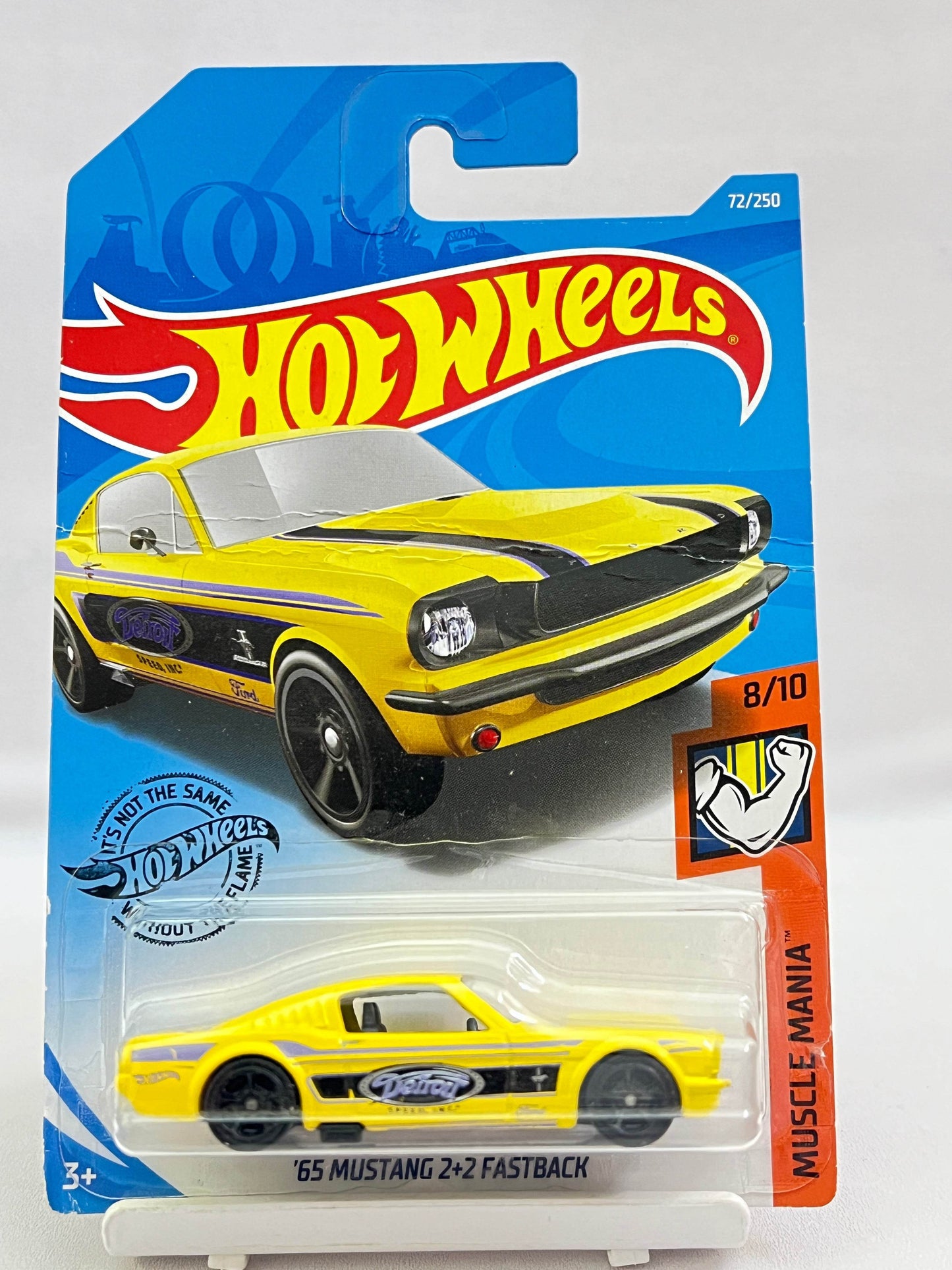 CREASED CARD - HOT WHEELS - 65 MUSTANG 2+2 FASTBACK - 2B - Its Fun