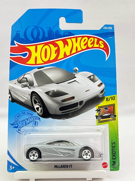 HOT WHEELS - MCLAREN F1 - SILVER - 2B - Its Fun