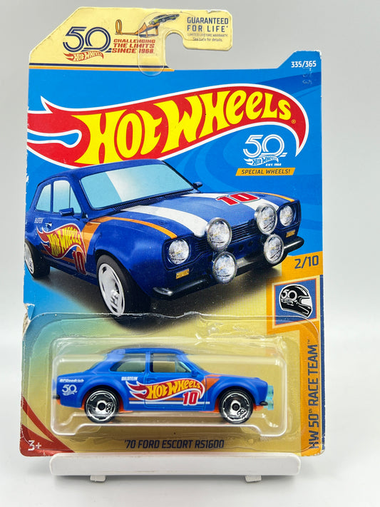 MILD CARD DAMAGE - 70 FORD ESCORT RS1600 - 6E