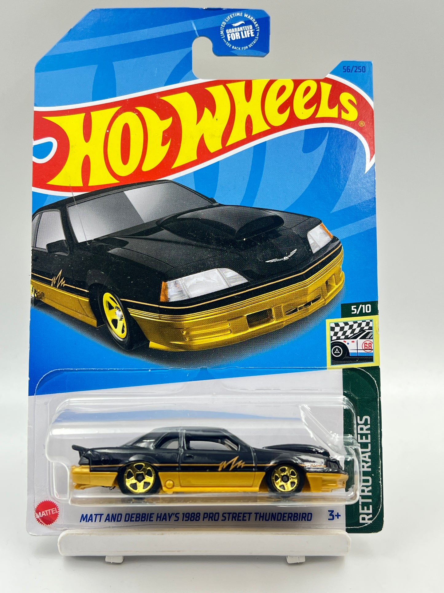 IMPORTED - HOT WHEELS -  MATT AND DEBBIE HAY'S 1988 PRO STREET THUNDERBIRD - 6D