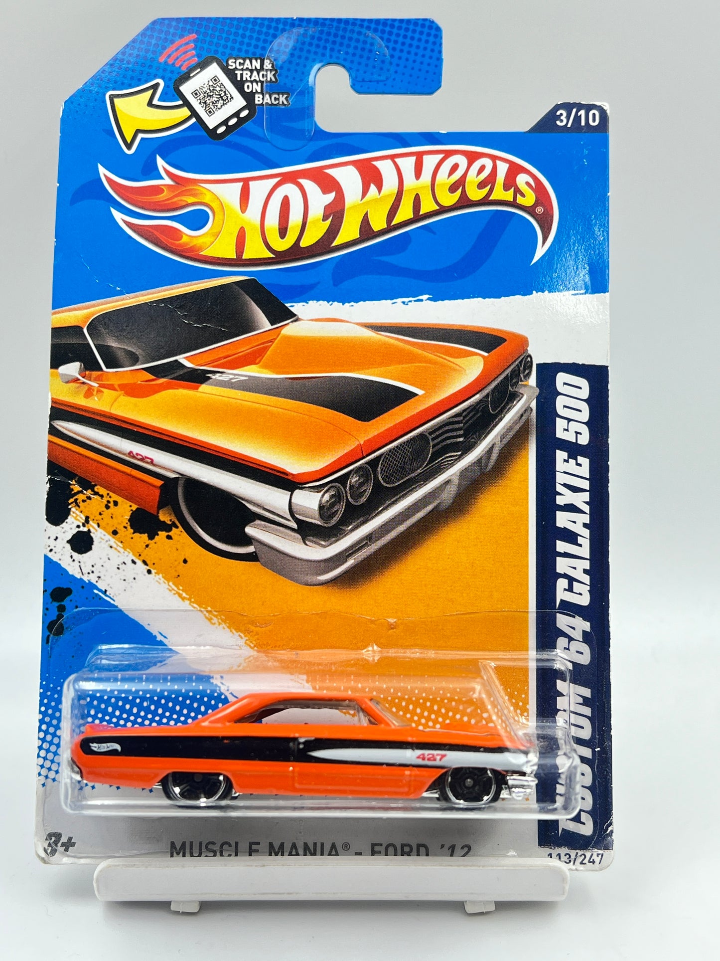 IMPORTED - HOT WHEELS -  CUSTOM 64 GALAXIE 500 - 6D