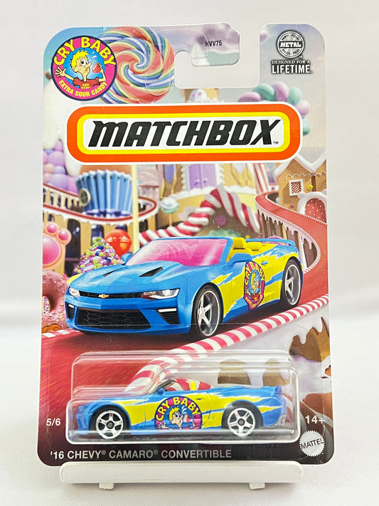 MATCHBOX - 16 CHEVY CAMARO CONVERTIBLE - ZX5
