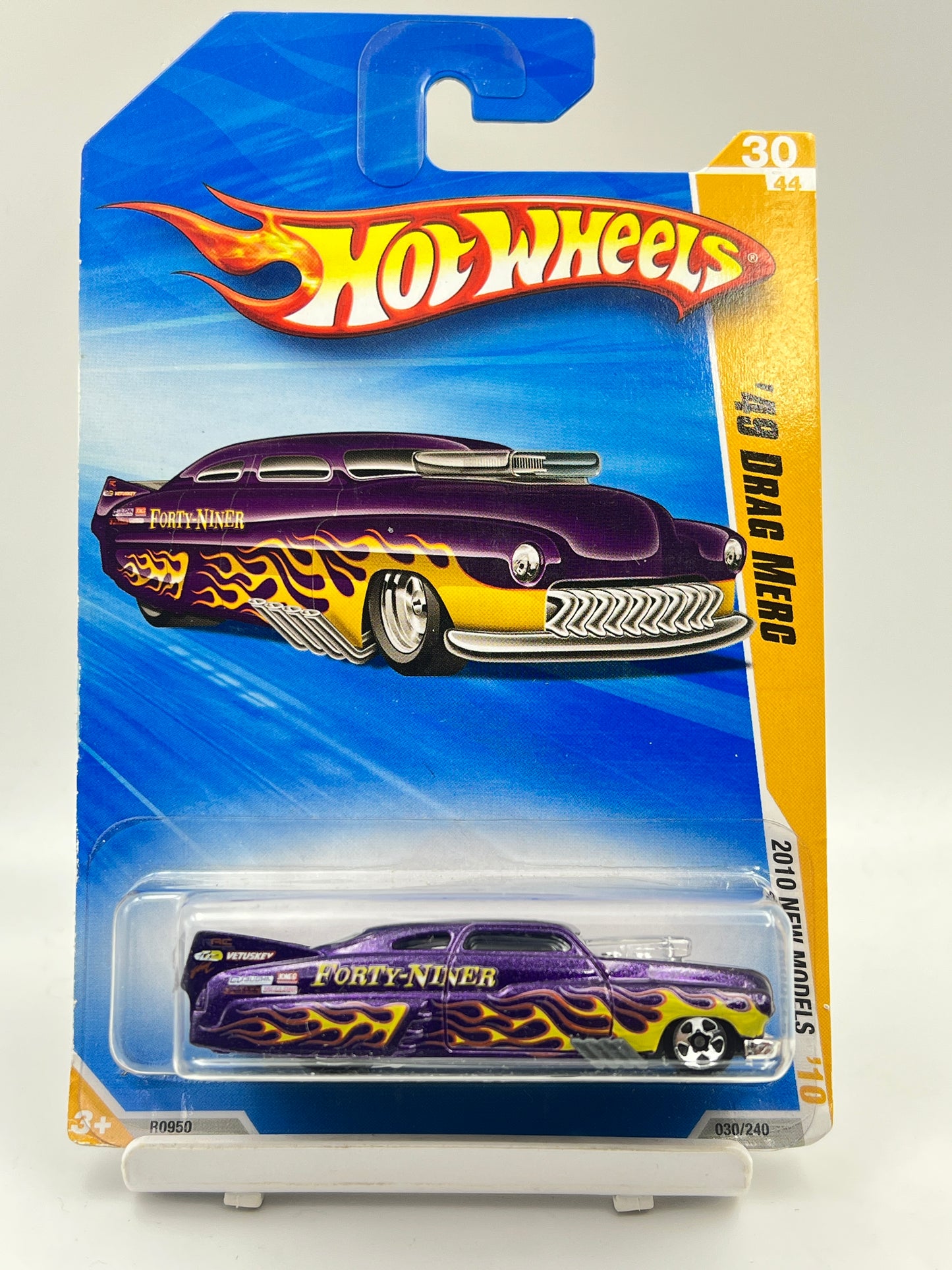 IMPORTED - HOT WHEELS -  49 DRAG MERC PURPLE - 6D
