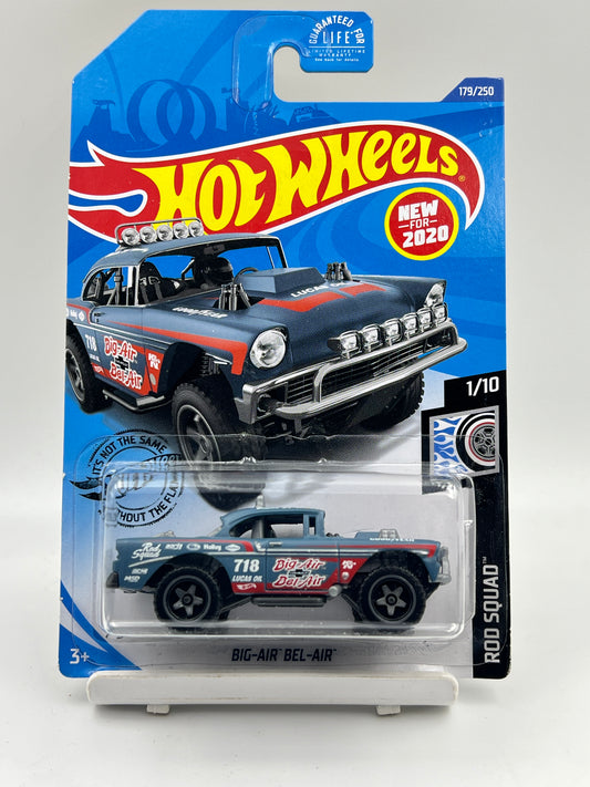 IMPORTED - HOT WHEELS -  BIG AIR BEL AIR - ROD SQUAD -GREY - 7B