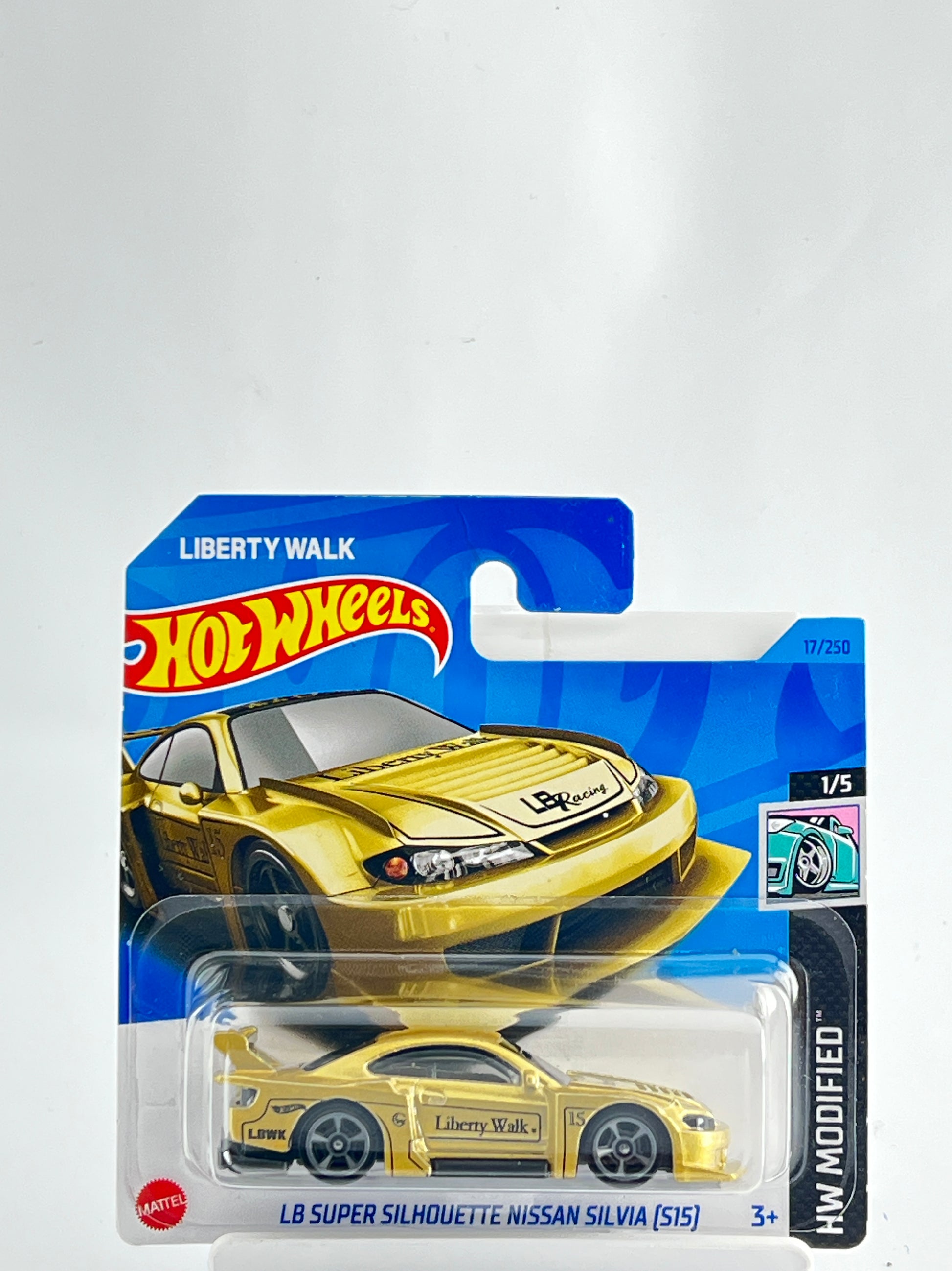 LB SUPER SILHOUETTE NISSAN SILVIA (S15) - GOLD - IMPORTED SHORTCARD - Its Fun