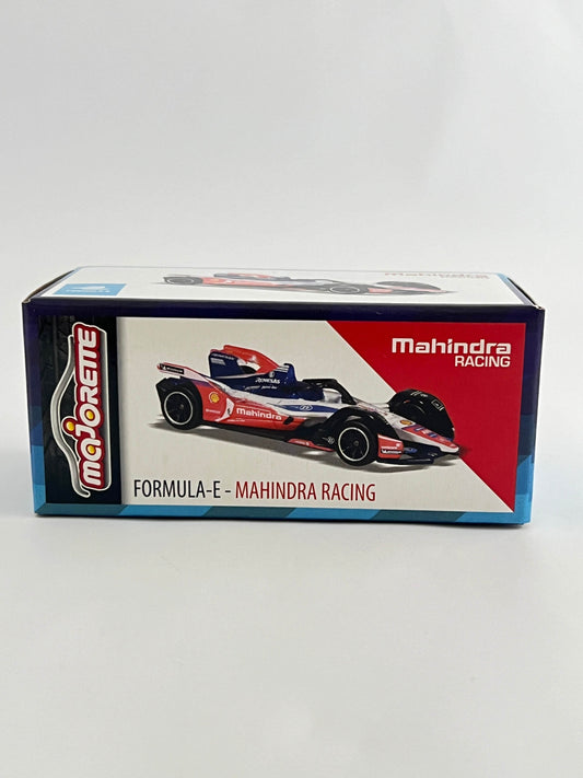 MAJORETTE FORMULA-E MAHINDRA RACING - NO OUTER ROUND SHELL PACKAGE. ONLY BOX PACKING AVAILABLE - Its Fun