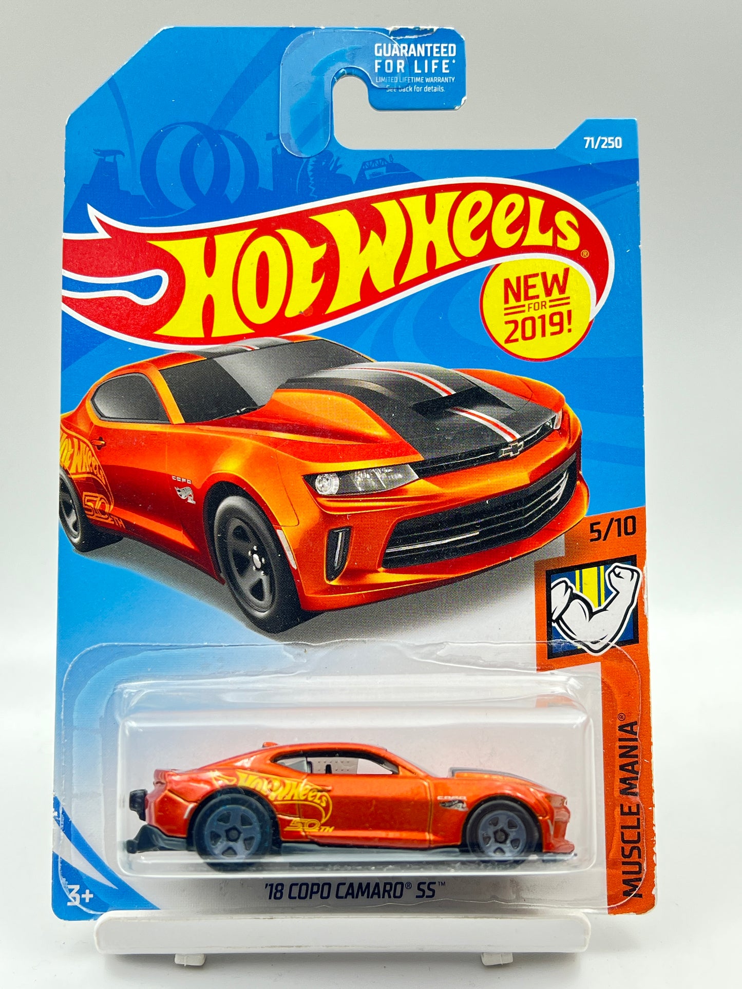 IMPORTED - HOT WHEELS -  COPO CAMARO SS - ORANGE - 9B