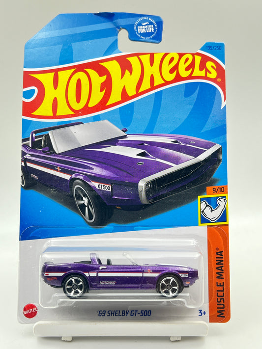 ( CARD AS IN PIC ) - IMPORTED - HOT WHEELS -  69 SHELBY GT-500 - 9B