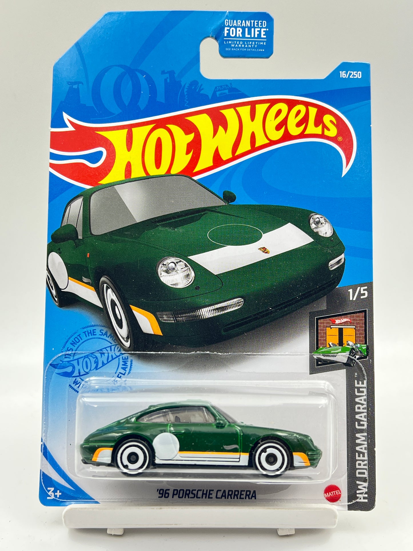 IMPORTED - HOT WHEELS -  96 PORSCHE CARRERA - GREEN - 9C
