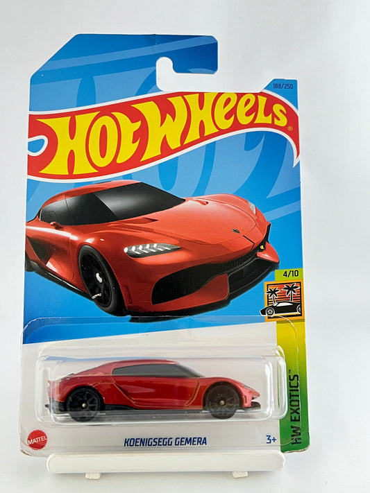KOENIGSEGG GEMERA - DARK ORANGE - 4C - Its Fun- Hot wheels - matchbox - diecast