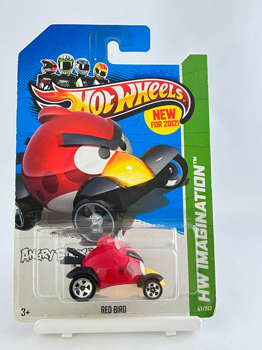 RED BIRD (ANGRY BIRD) - 4E - Its Fun- Hot wheels - matchbox - diecast