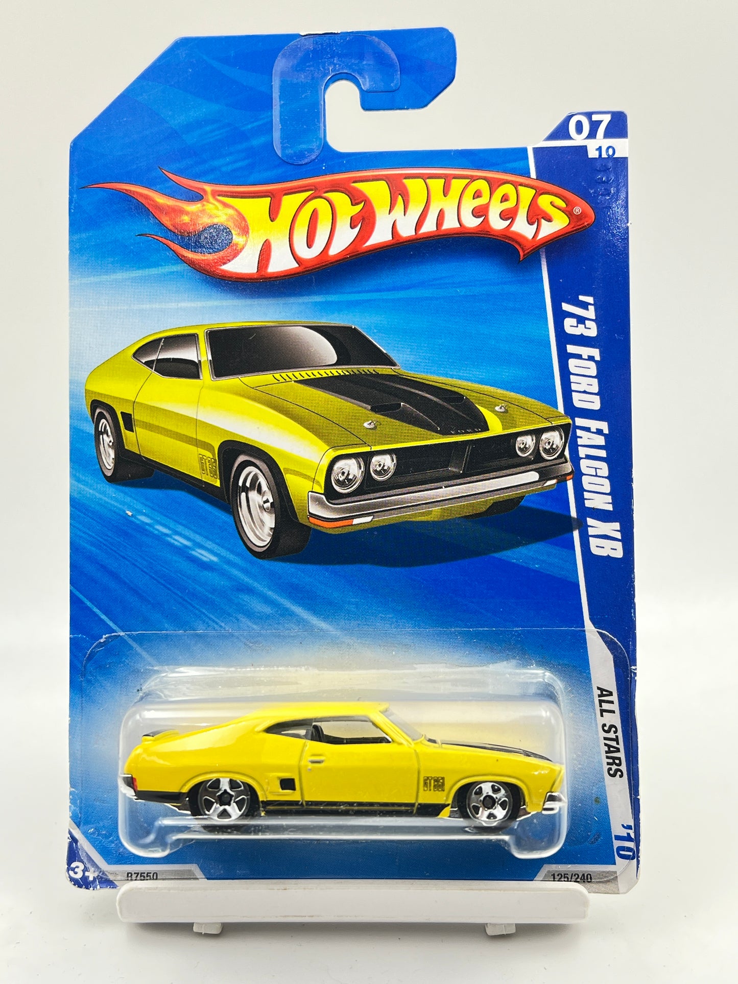 IMPORTED - HOT WHEELS -  73 FORD FALCON XB - YELLOW - 9C