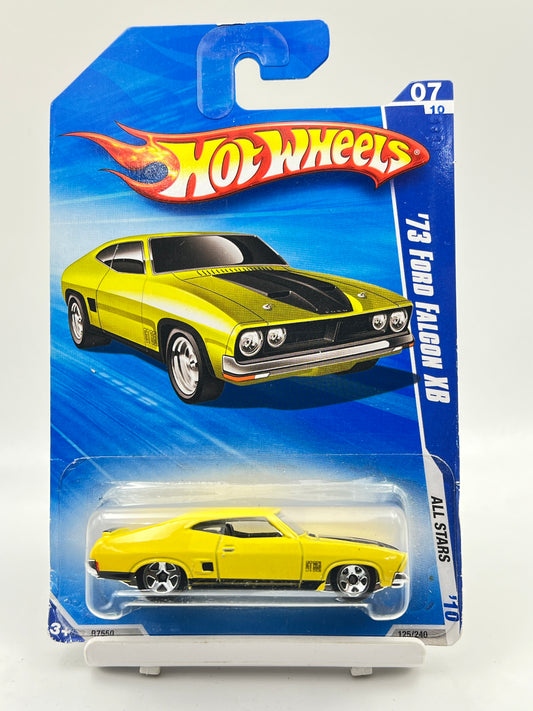 IMPORTED - HOT WHEELS -  73 FORD FALCON XB - YELLOW - 9C