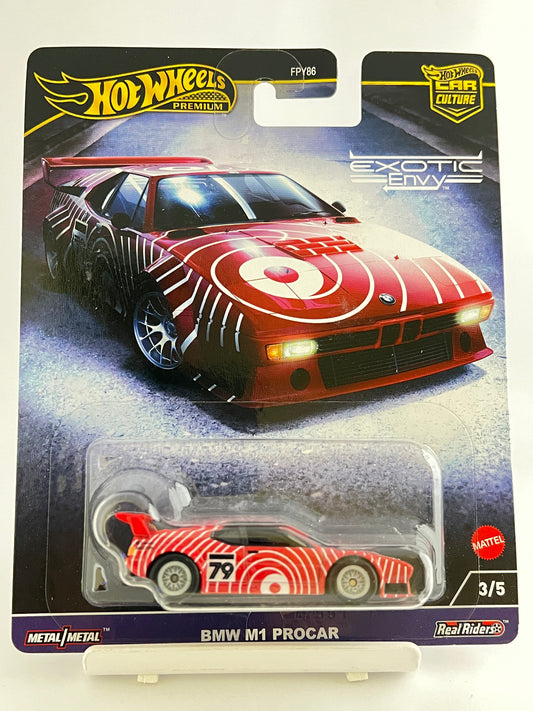 PREMIUM BMW M1 PROCAR - 5B - Its Fun- Hot wheels - matchbox - diecast