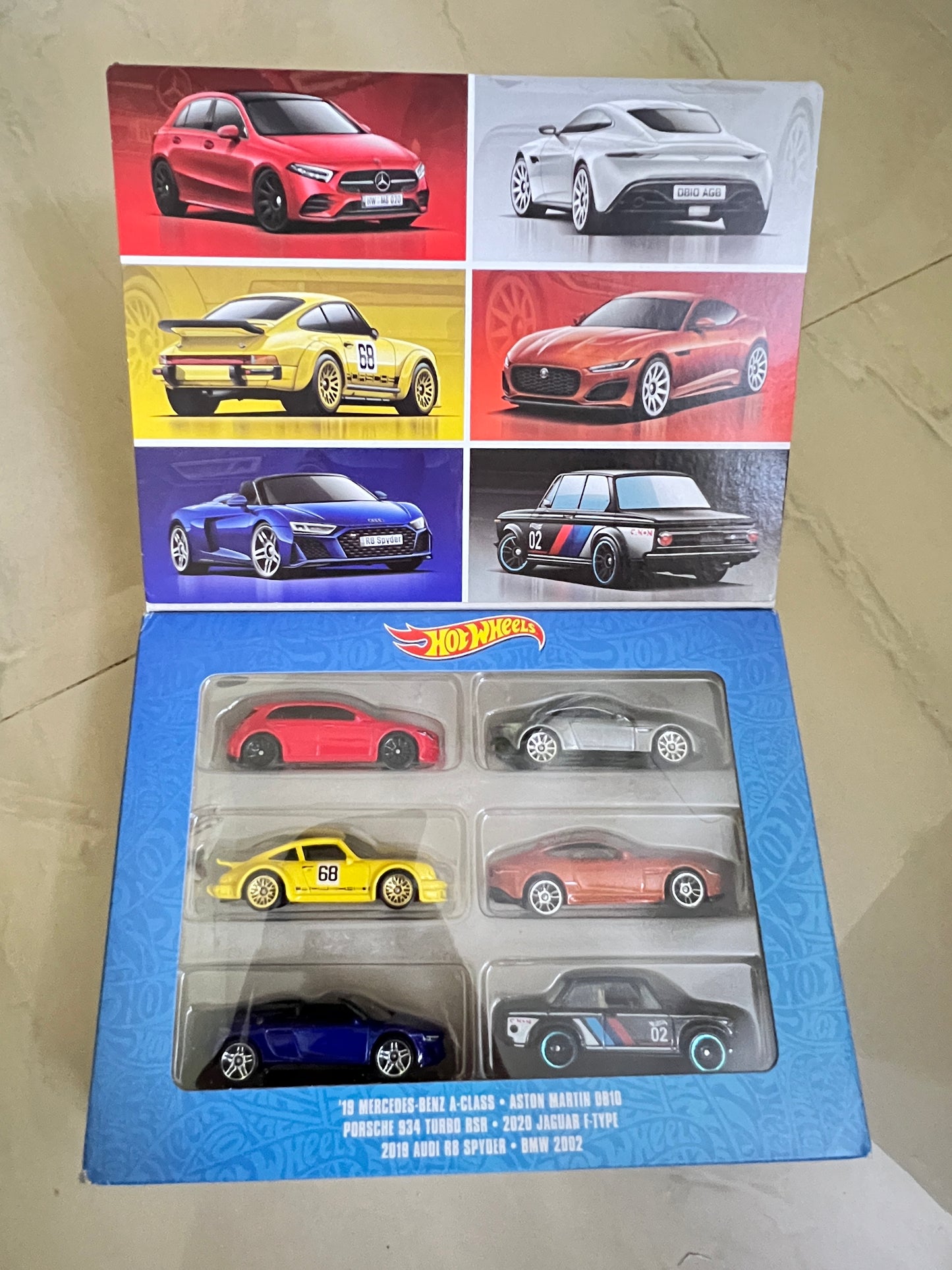 SET OF 6 CARS PACK