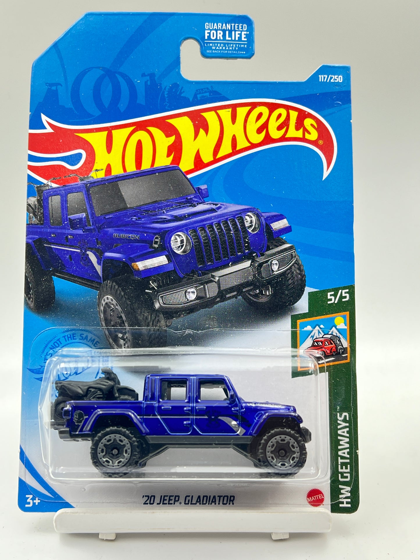 IMPORTED - HOT WHEELS -  20 JEEP GLADIATOR - BLUE - 1H