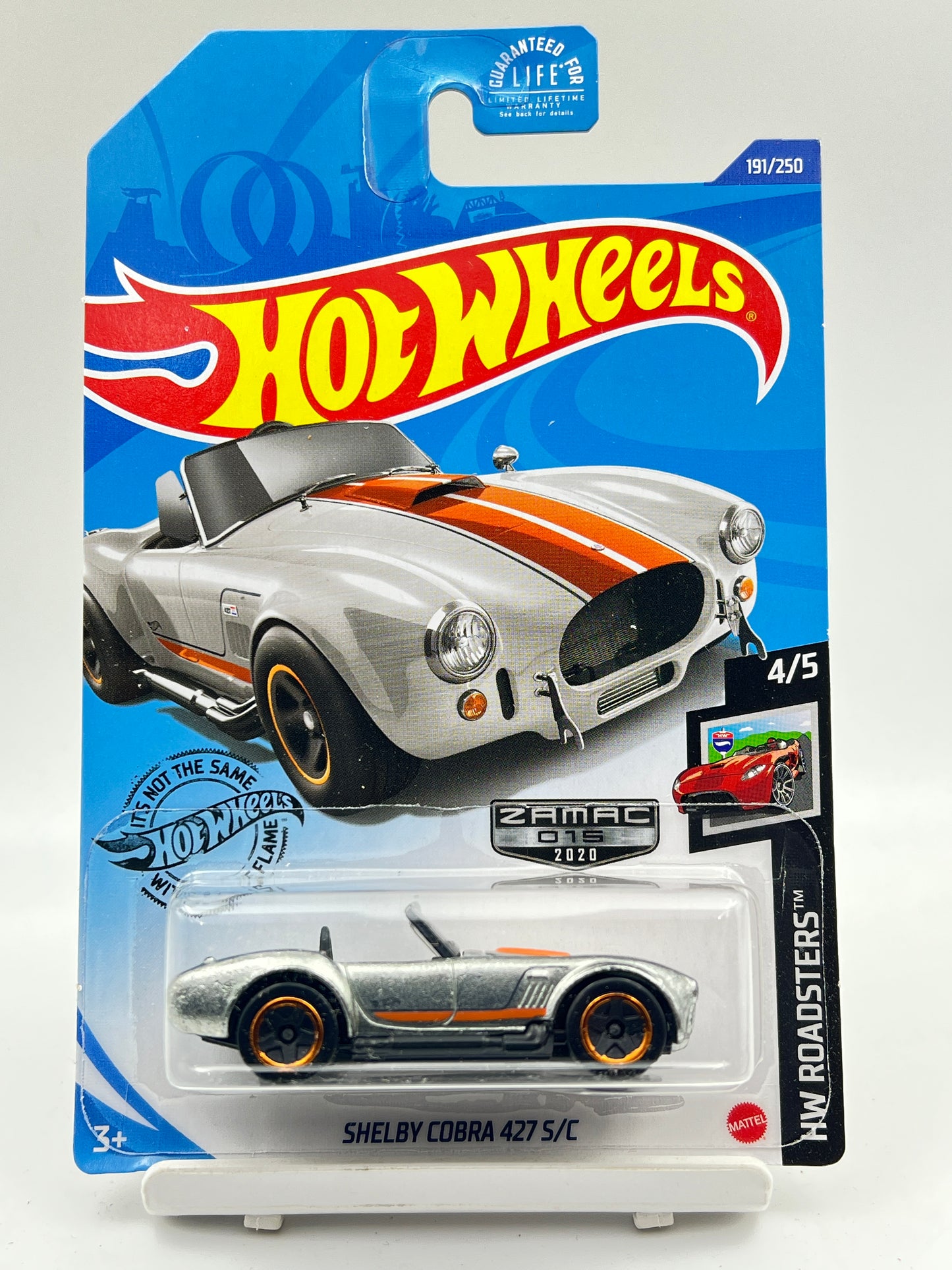 IMPORTED - HOT WHEELS -  ZAMAC - SHELBY COBRA 427 S/C - 2E