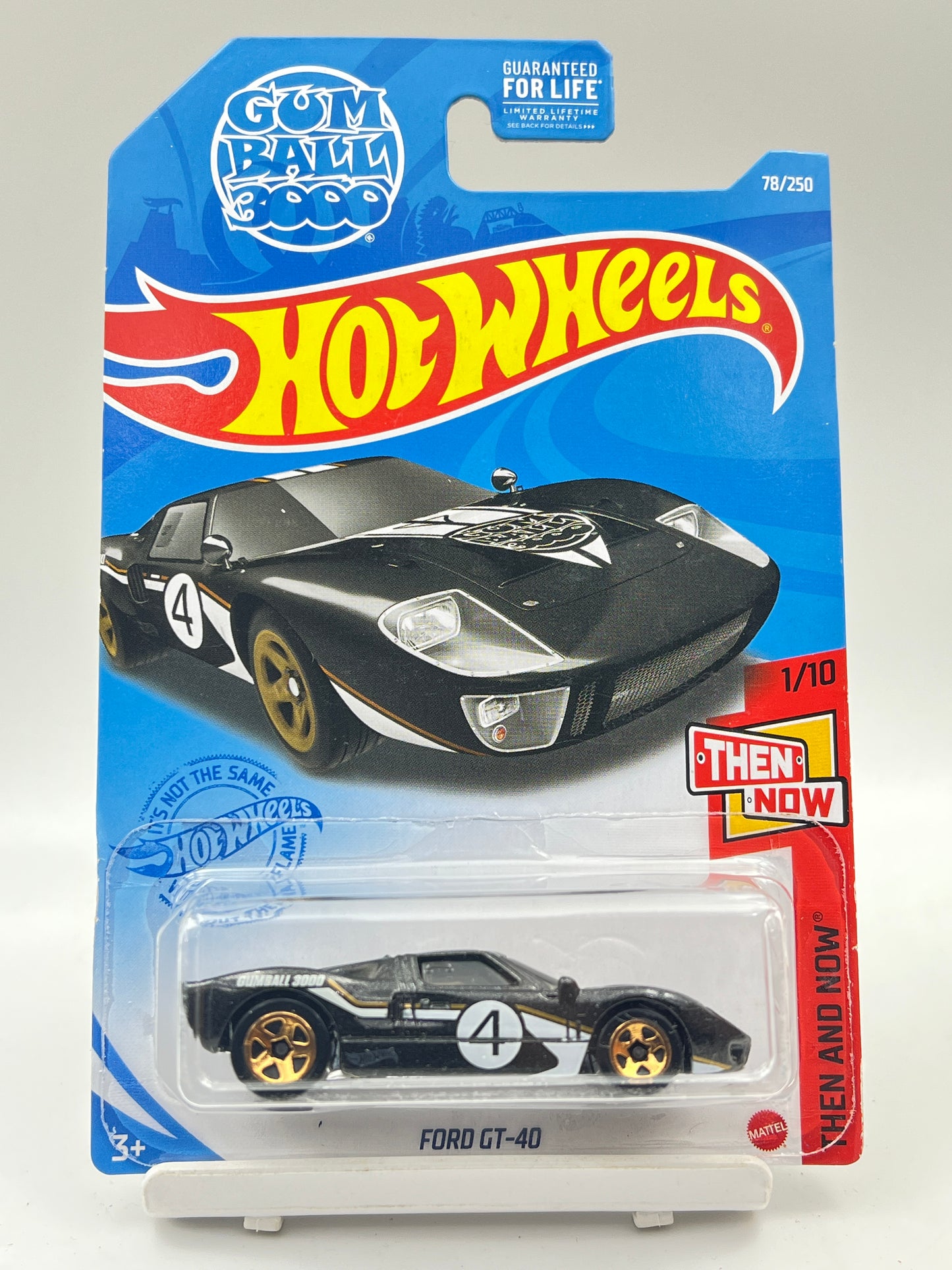 IMPORTED - HOT WHEELS -  FORD GT40 - GUM BALL - 3E