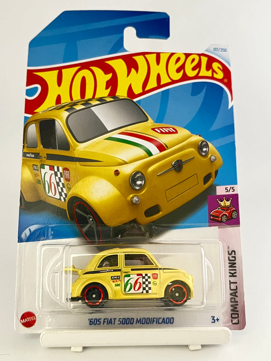 60S FIAT 500D MODIFICADO - IMPORTED -4C - Its Fun- Hot wheels - matchbox - diecast