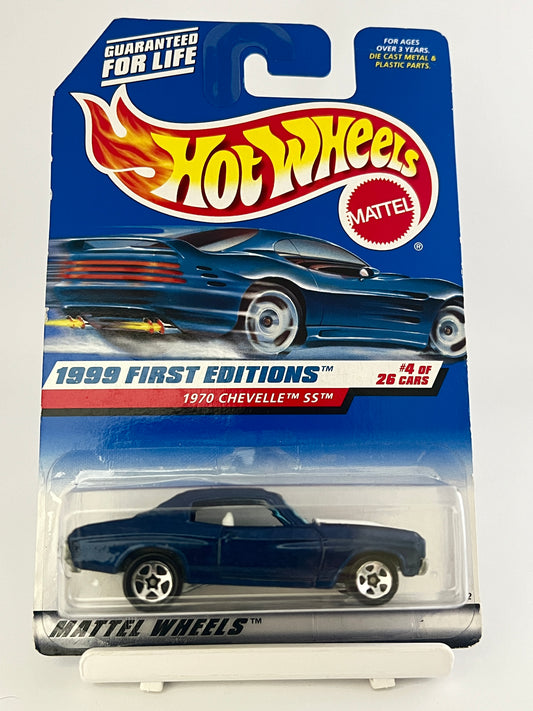 1970 CHEVELLE SS -FULL METAL- BLISTER CRACK - 4C - Its Fun- Hot wheels - matchbox - diecast