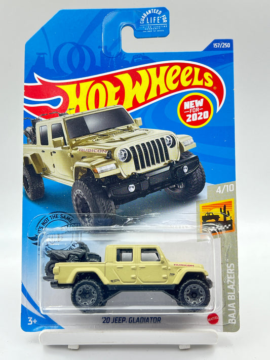 IMPORTED - HOT WHEELS -  20 JEEP GLADIATOR - MATTE FINISH - 1H