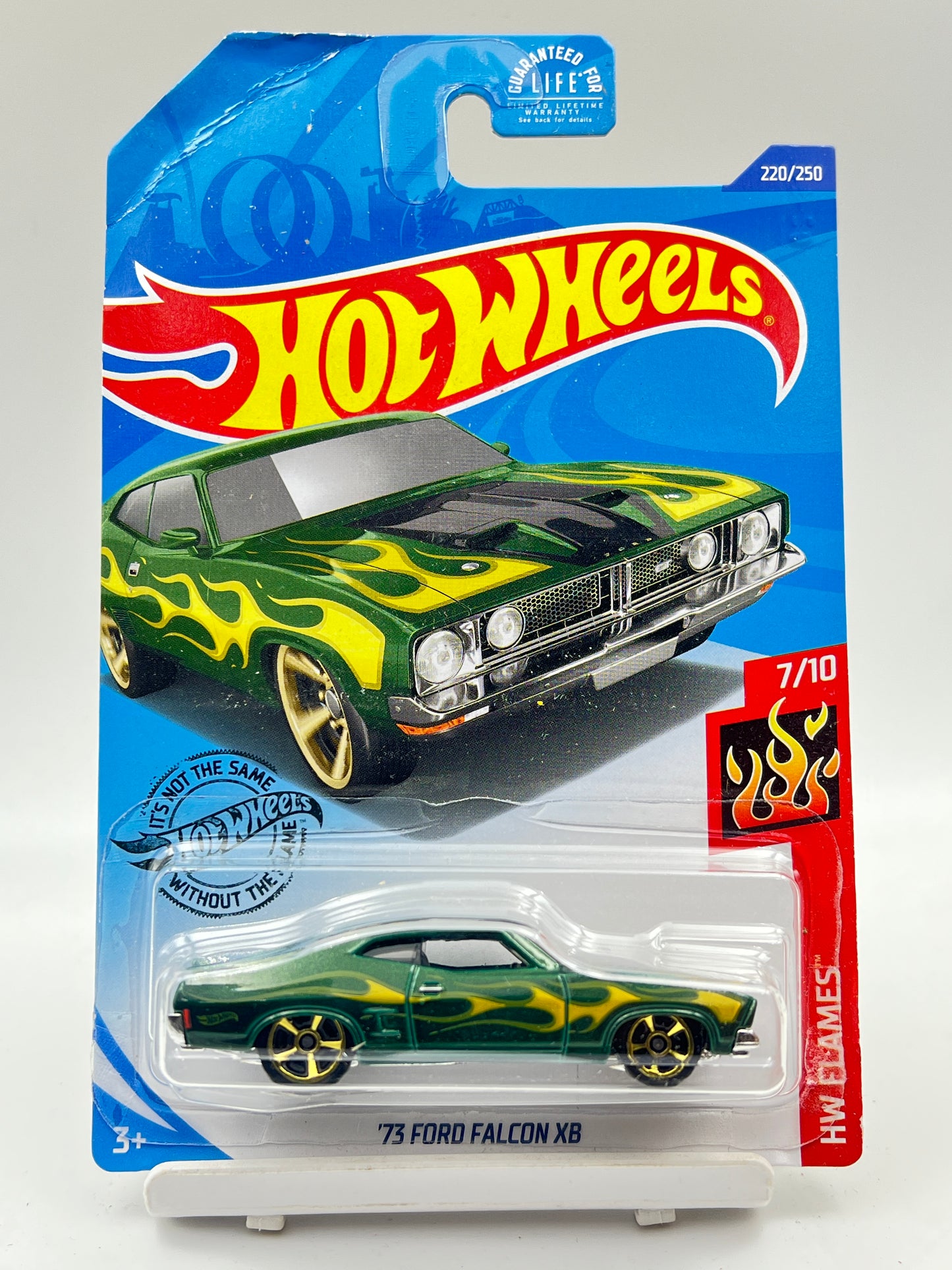 CREASED - IMPORTED - HOT WHEELS -  73 FORD FALCON XB - 4F