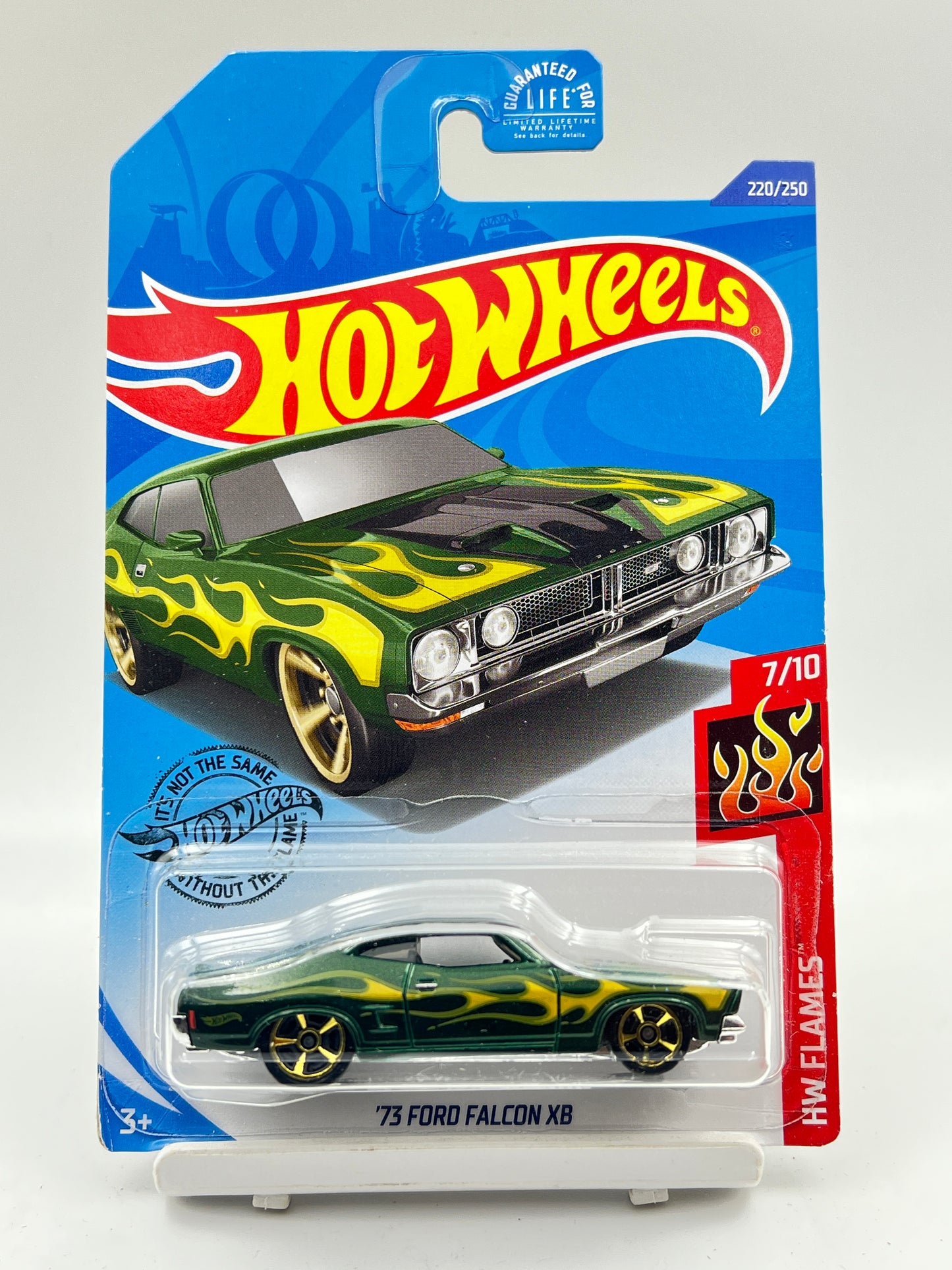 IMPORTED - HOT WHEELS -  73 FORD FALCON XB - GREEN - 1H