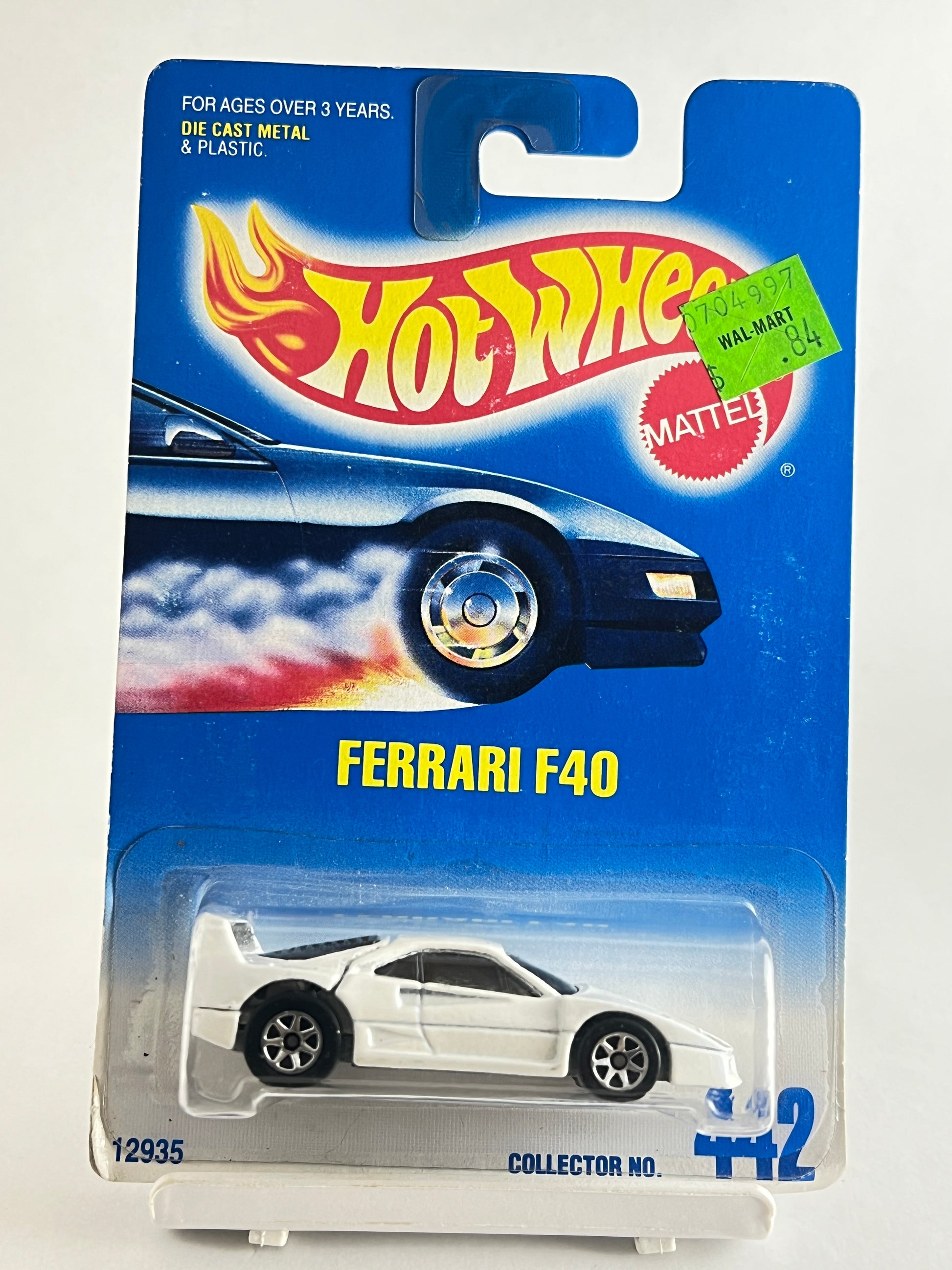 FERRARI F40 - WHITE - AS IN PIC - 2B - Its Fun- Hot wheels - matchbox - diecast