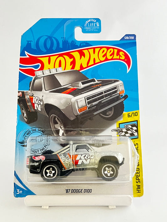 87 DODGE D100 - ZAMAC - BLISTER CRACK - 5D - Its Fun- Hot wheels - matchbox - diecast