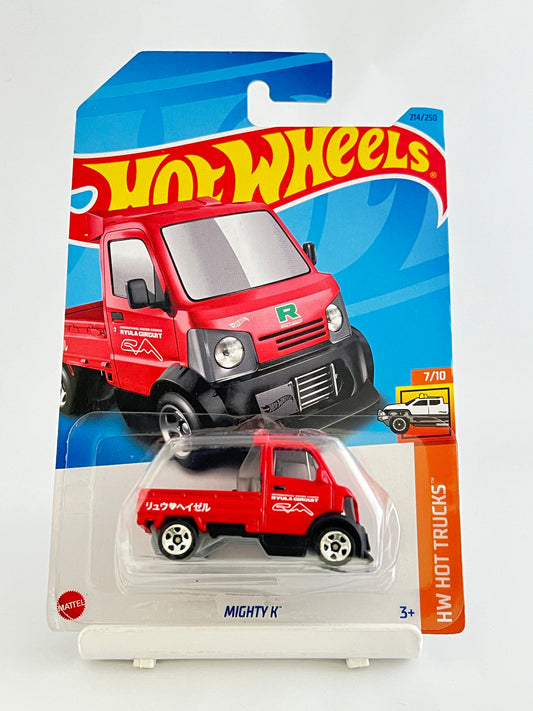 MIGHTY K - BLISTER SQUEEZE - 4D - Its Fun- Hot wheels - matchbox - diecast