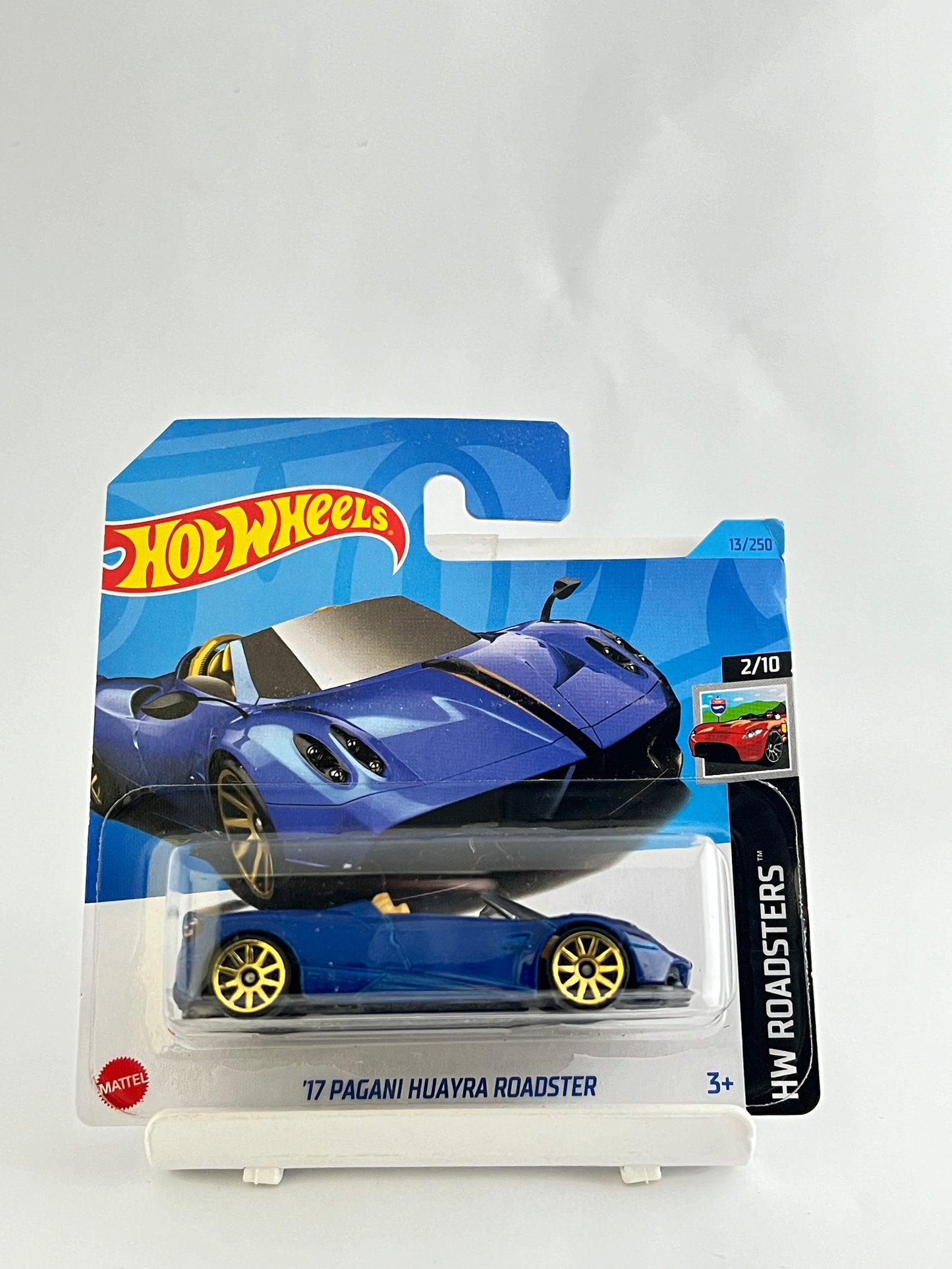 17 PAGANI HUAYRA ROADSTER - SHORT CARD - 4D - Its Fun- Hot wheels - matchbox - diecast